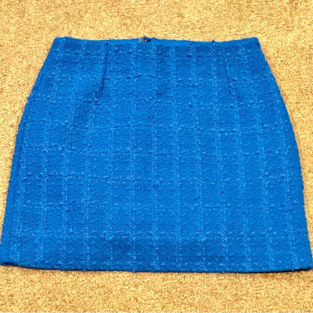 H&M BLUE miniskirt